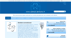 Desktop Screenshot of cabinet-dentaire.fr