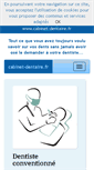 Mobile Screenshot of cabinet-dentaire.fr